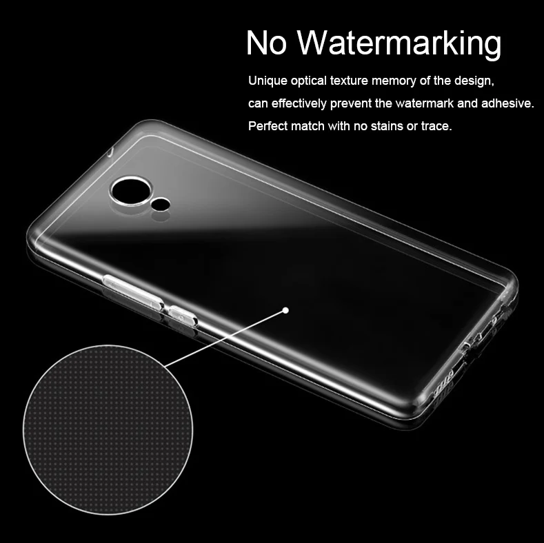 Ультратонкий Мягкий ТПУ чехол UPaitou для Meizu MX6 силиконовый прозрачный MX 6 простой и