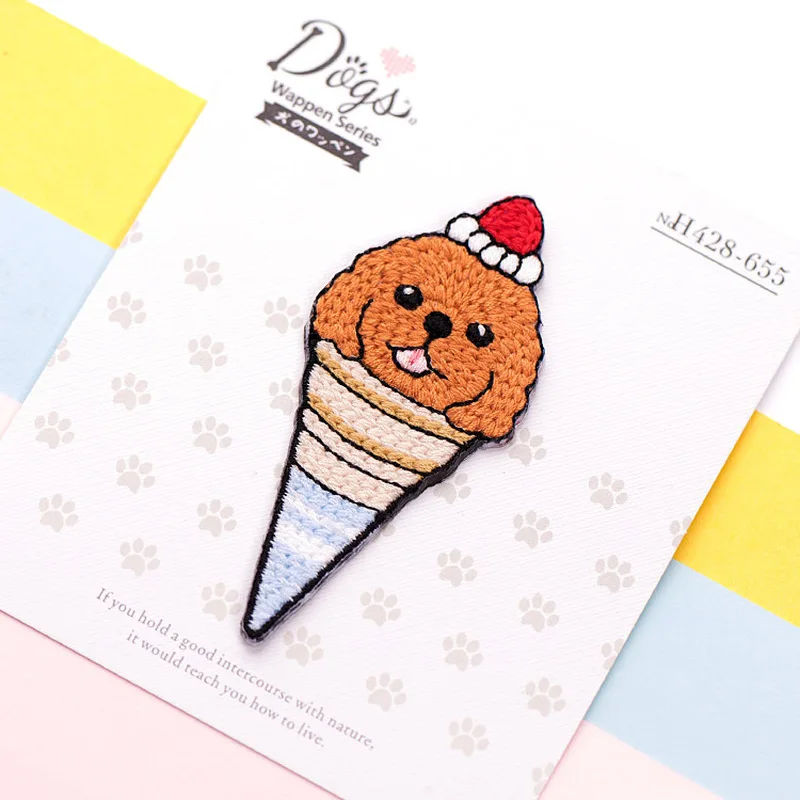 Много щенков бульдогов Шиба собак Хаски нашивка для ребенка рюкзак одежды