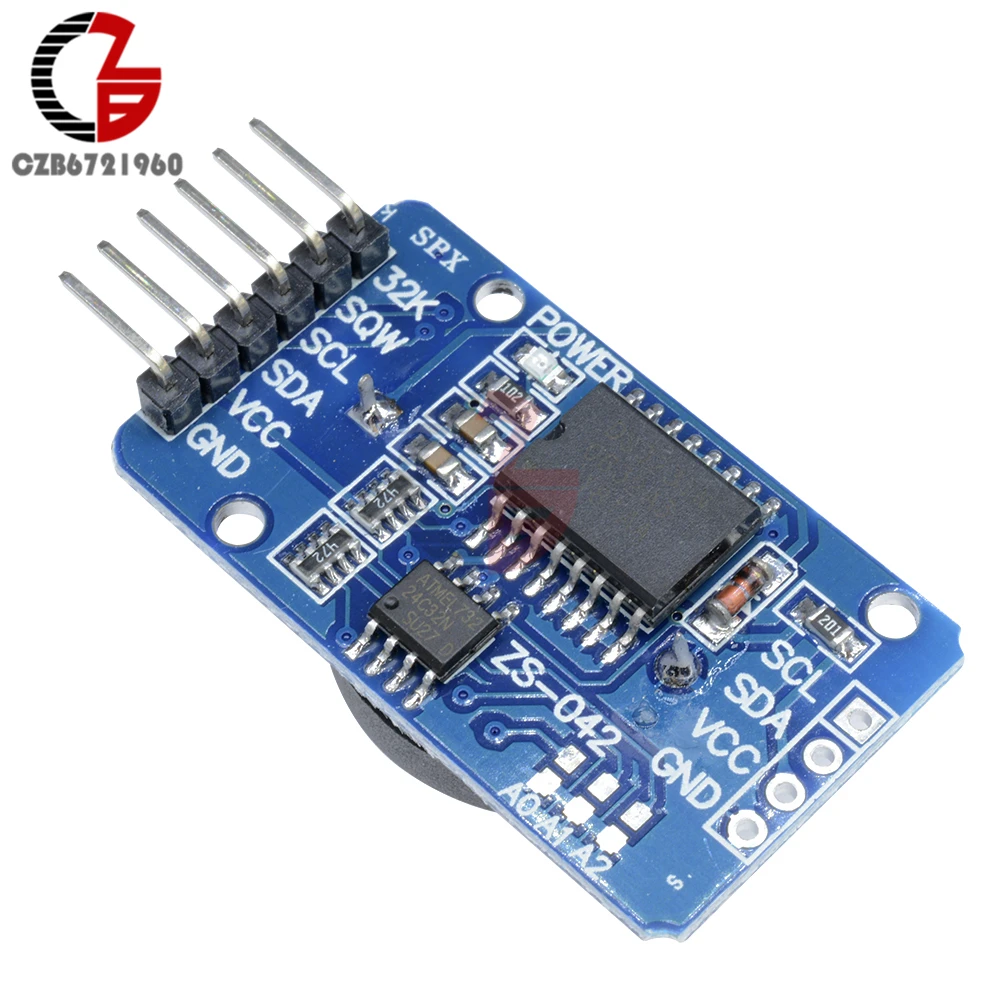 Модуль часов DS3231 AT24C32 IIC Precision RTC плата памяти в режиме реального времени для Arduino 2