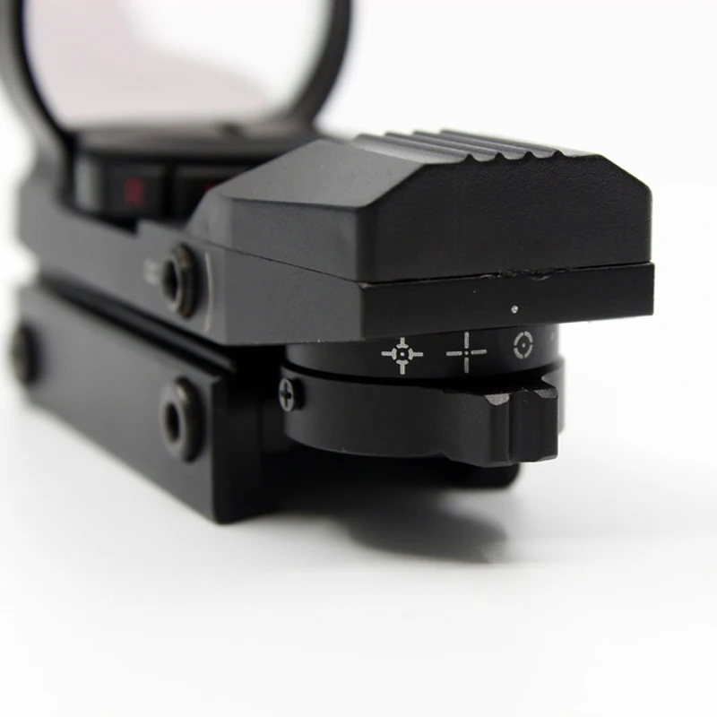 Huntin 20 мм Ferroviaire Lunette Chasse Optique holographhique Chaude Red Dot Sight Reflex 4 Tactique Fusil de Hot SalRed | Спорт и