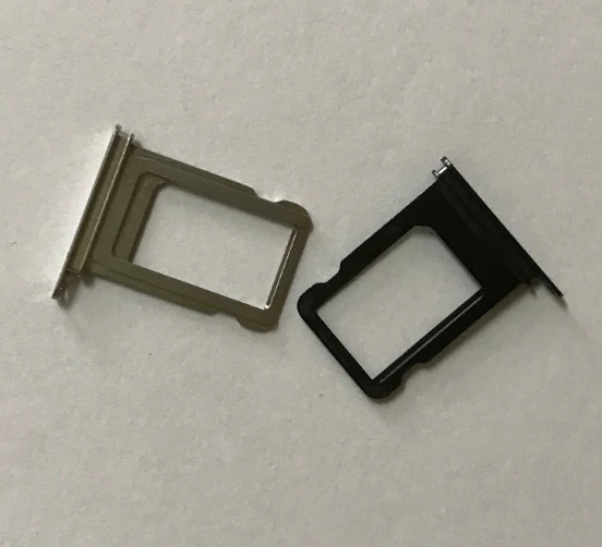 10 шт./лот Высокое качество лоток для sim-карты Слот держатель для iphone X адаптер Repalcement ремонт