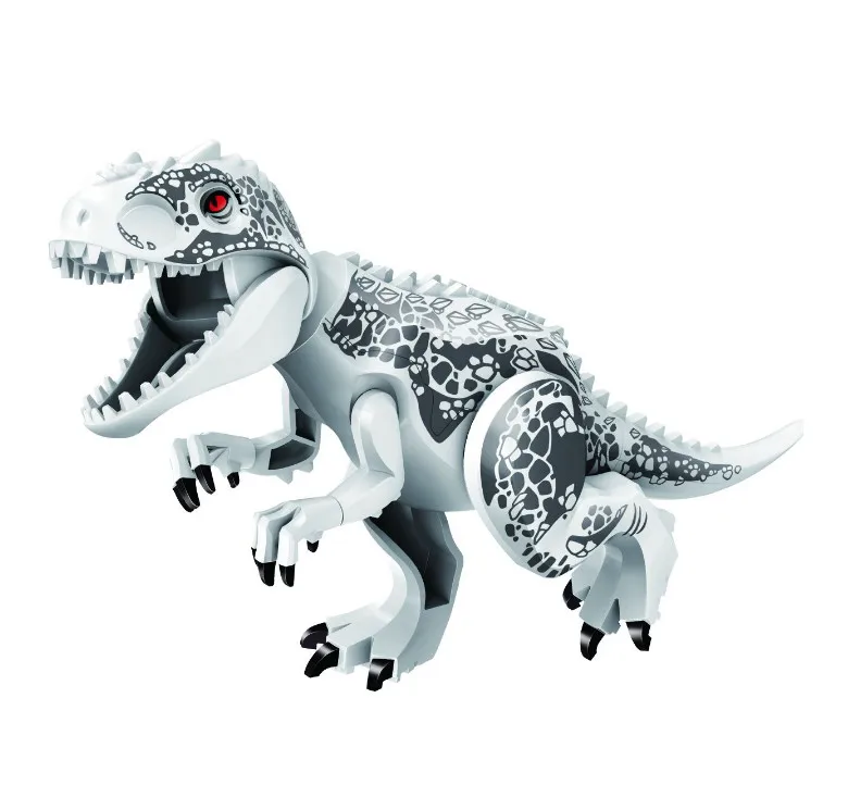 Мир Юрского периода строительные блоки парк Tyrannosaurs действие Rex прозрачный мир