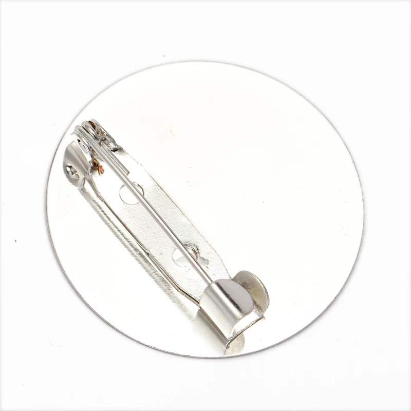 Основа для кабошона пустая брошь серебристого цвета изготовления аксессуары