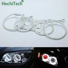 Ультра яркие красныезеленыеБелый светодиодный глаза ангела halo Кольцо Комплект Противотуманные фары светильник DRL для CHEVROLET CAPTIVA S3X 2006 - 2011