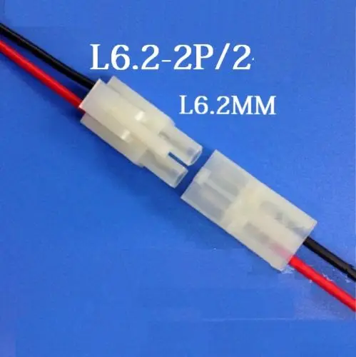 

5Pairs Male and Female 2 Pin 20AWG L6.2-2P Tamiya 30cm Wire Connectors new