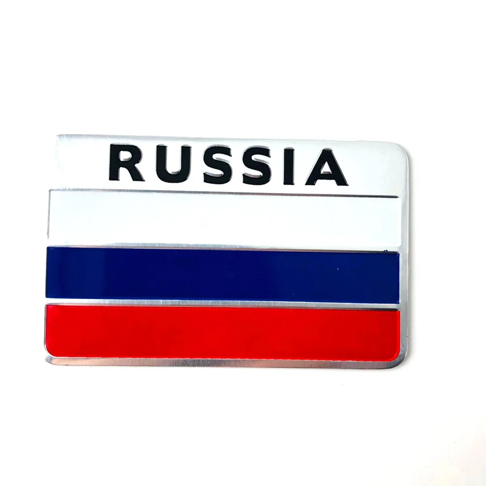 Алюминиевая эмблема автомобильная наклейка с флагом для Ford Focus Fusion escade Kuga Ecosport