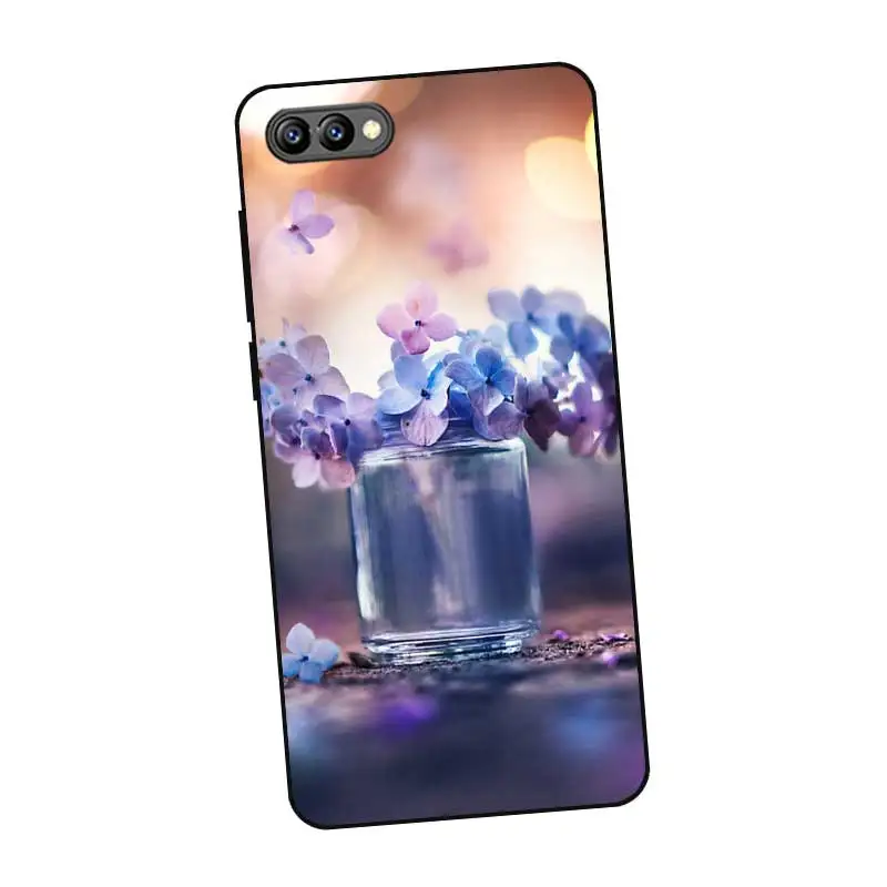 N417 Still Life Black Silicone Case Cover For Huawei Honor 8C 8X 9 10 20i V10 V20 Note10 Max Lite Magic2 |