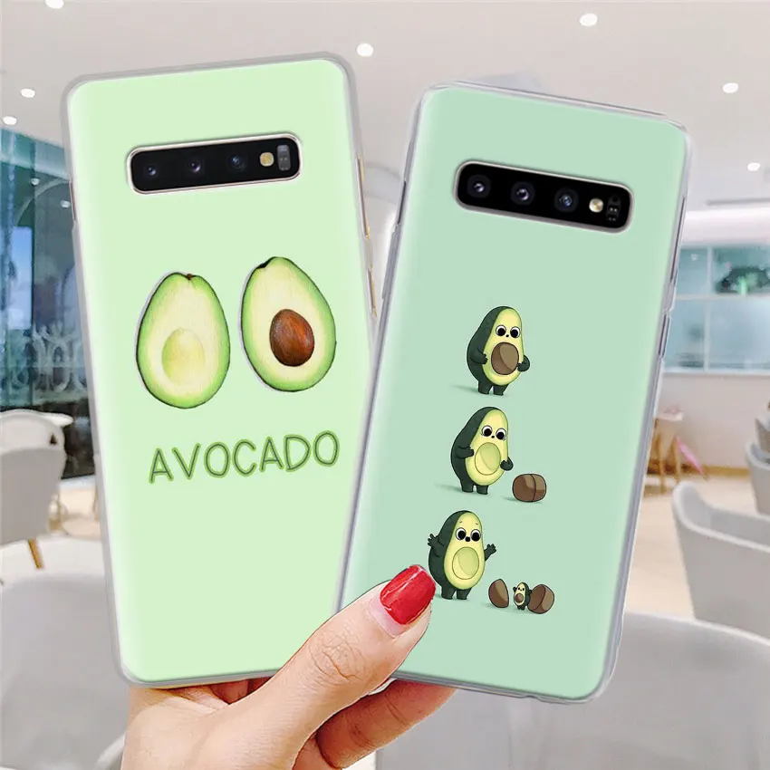 Забавные Tumblr авокадо чехол для телефона для samsung Galaxy S10e S10 плюс S7 S8 S9 Plus, Note 8, 9, 10, плюс S10 5G M20 M30 жесткий чехол Coque