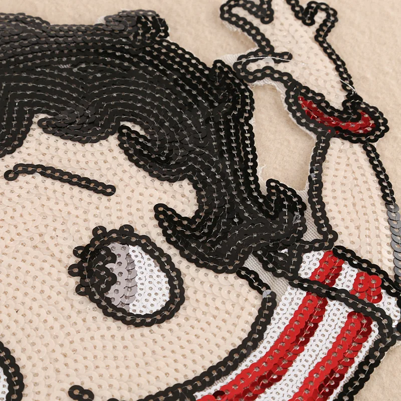 Betty Boop пикантная обувь для девушек и женщин патчи одежды Утюг На пришить вышивкой