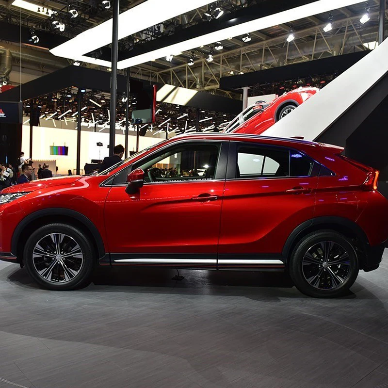 

Для Mitsubishi Eclipse Cross 2017 2018 2019 2020 ABS Матовый аксессуары внешний корпус автомобильной двери под давлением Streamer крышка планки 4 шт.