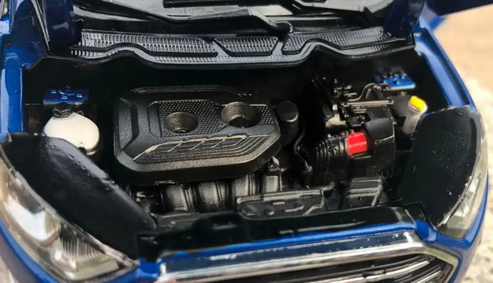 1/18 масштаб Ford Ecosport SUV Синий литой автомобиль Модель Коллекция игрушек