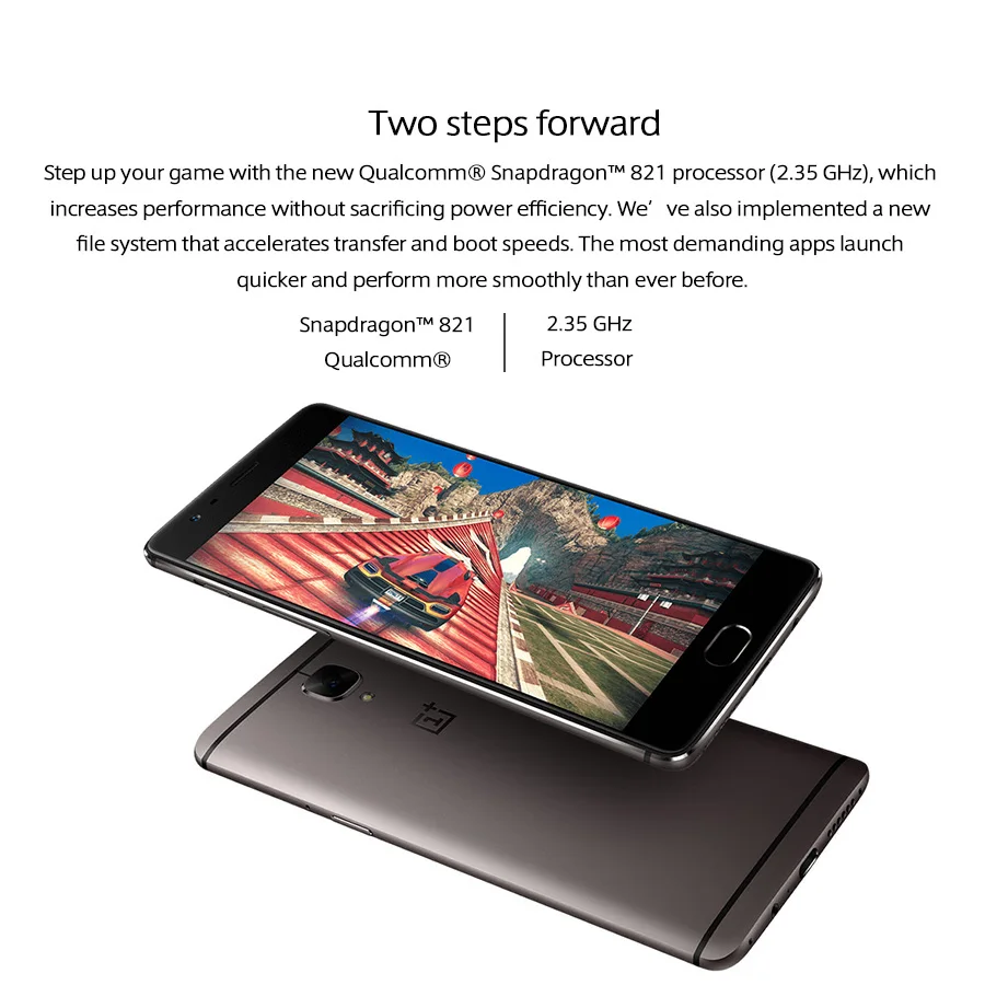 Новый оригинальный OnePlus 3T 6 ГБ 128 Гб мобильный телефон Snapdragon 821 Восьмиядерный Oneplus