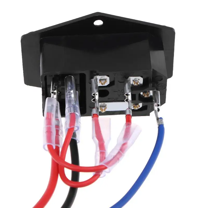 220V/110V 10A Питание переключатель переменного тока розетка выключатель с