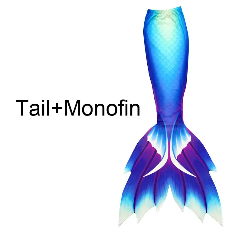 Женский костюм Русалочки с хвостом купальный для косплея моноласт хвост русалки