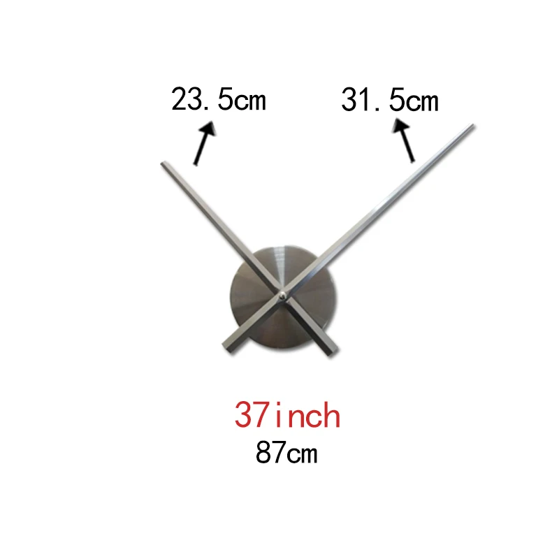 Модные Акриловые зеркальные настенные часы сделай сам наклейки кварцевые иглы