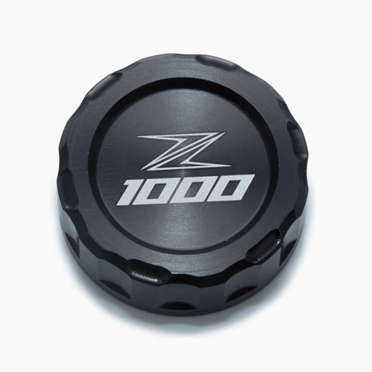 Motoo- горячая Распродажа для KAWASAKI Z1000 10-14 Аксессуары для мотоциклов задний тормоз бачок Кепки масло чашки с логотипом - Цвет: black
