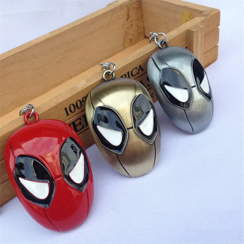 Горячие Дэдпул брелок Маска оптовая|key ring|wholesale key ringsdeadpool keychain |