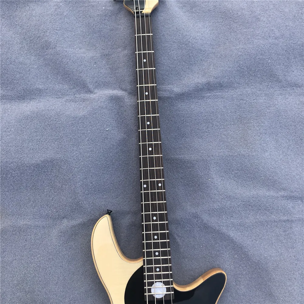 Красивая бабочка на заказ от Kaiyun Factory 4-струнный Электрический бас-гитарист Yin-yang