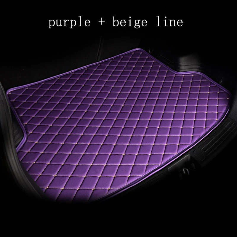 

kalaisike custom car mat trunk for Mercedes Benz All Models E class GLK GLC S600 400 SL W212 W211 SLK custom cargo liner