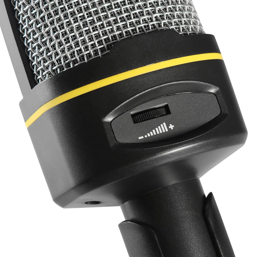 Portable Karaoke Microphone High-Performance With 180° Rotating Mini Stand Tripod Audio Recording For Computer PC Phone Desktop |