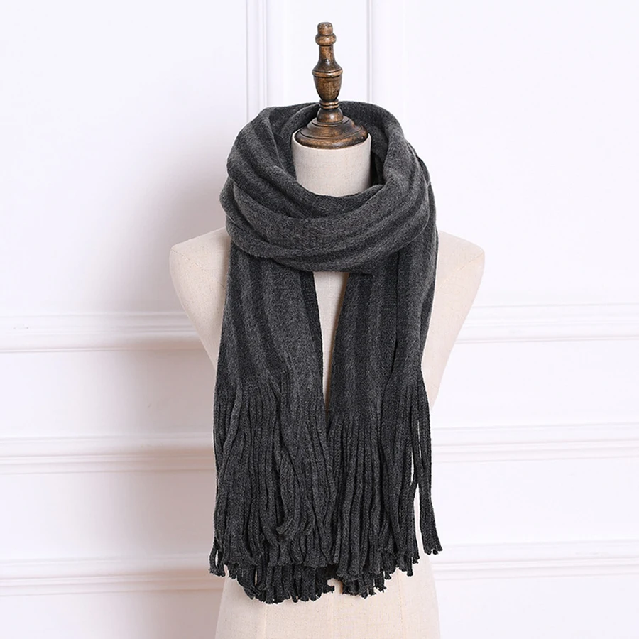 Veithida осень-зима женский шарф шерстяной плед Для женщин кашемировые шарфы широкий