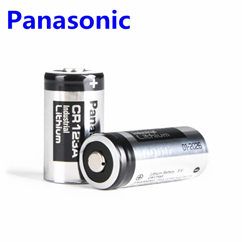 2 шт./лот Panasonic 123 Lithium 3V Арло Камера Батарея CR123A CR17345 DL123A EL123A 123A