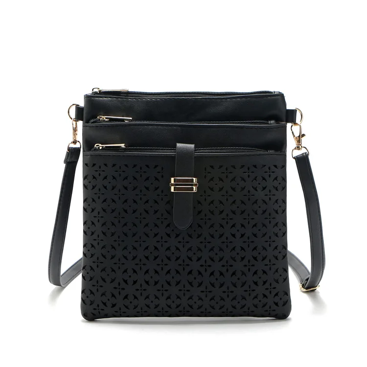 2016 Винтаж Женщин Сумка Выдалбливают Crossbody Сумки PU Кожа Бренд Посыльного Bolsas femininas
