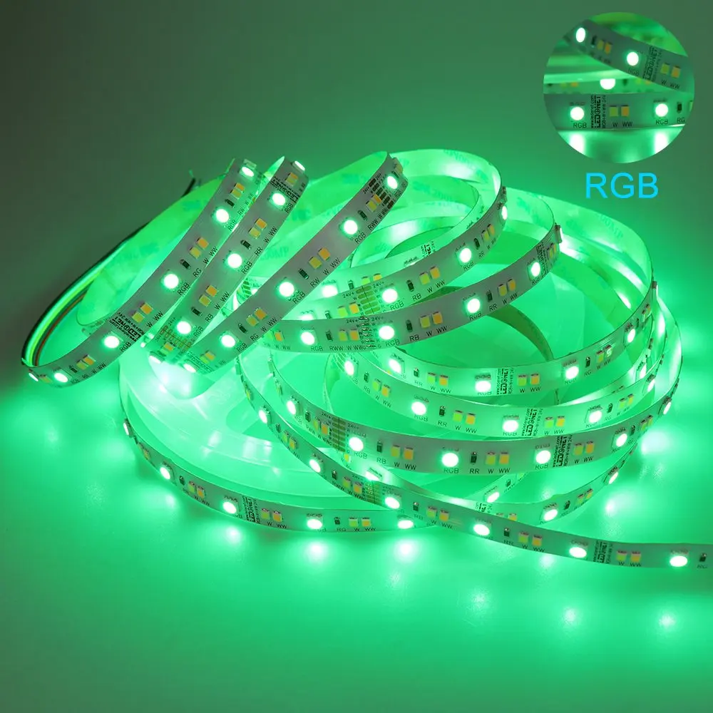 5 м Светодиодная лента RGB CCT RGBW 5050 SMD не Водонепроницаемая светодиодная полоса