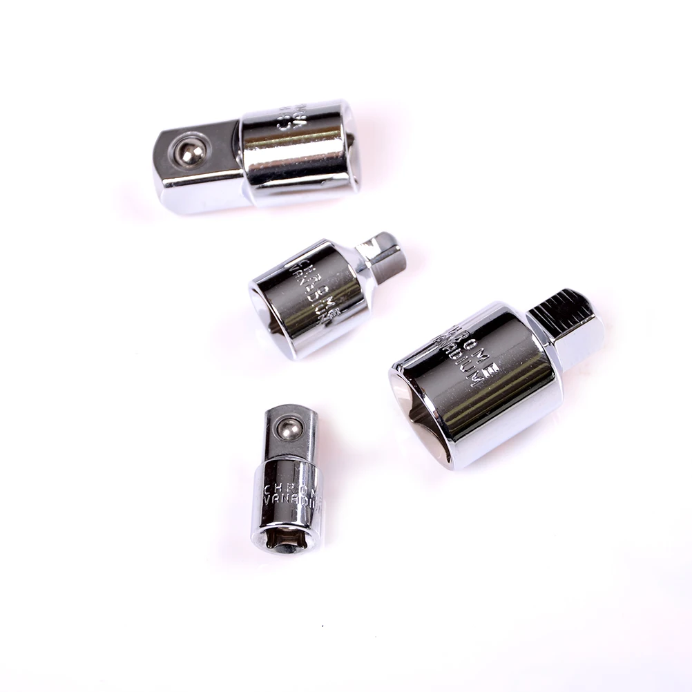 4 шт. 1/4 &quot3/8&quot 1/2 дюйма Универсальный Привод гнездо адаптер Редуктор совместное