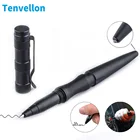 Тактическая Ручка Tenvellon, защита, личная безопасность инструмент для защиты, принадлежности для самообороны, ручки из вольфрамовой стали, безопасная ручка для повседневного использования