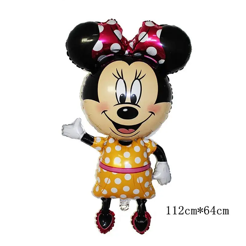 TSZWJ новые большие серии Микки алюминиевые воздушные шары для праздников и