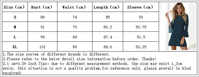 Vintage Polka Dot Dress Women Autumn Long Flare Sleeve Ruffles Vestidos Casual O-neck Black Bodycon Party Boho Dresses Mini