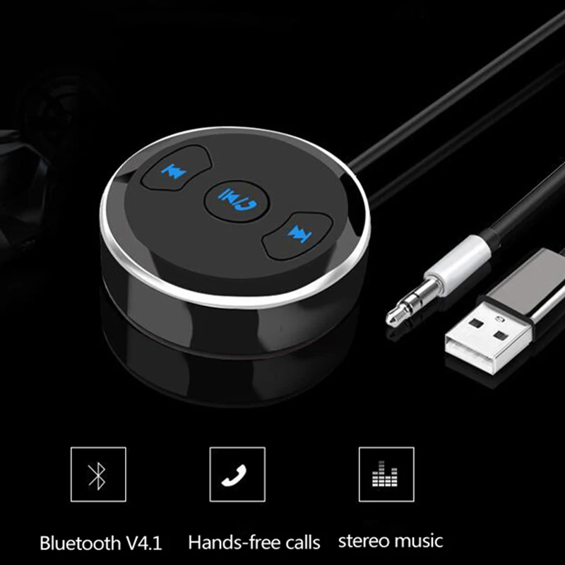 VAORLO Bluetooth 4 1 приемник беспроводной автомобильный комплект свободные руки с