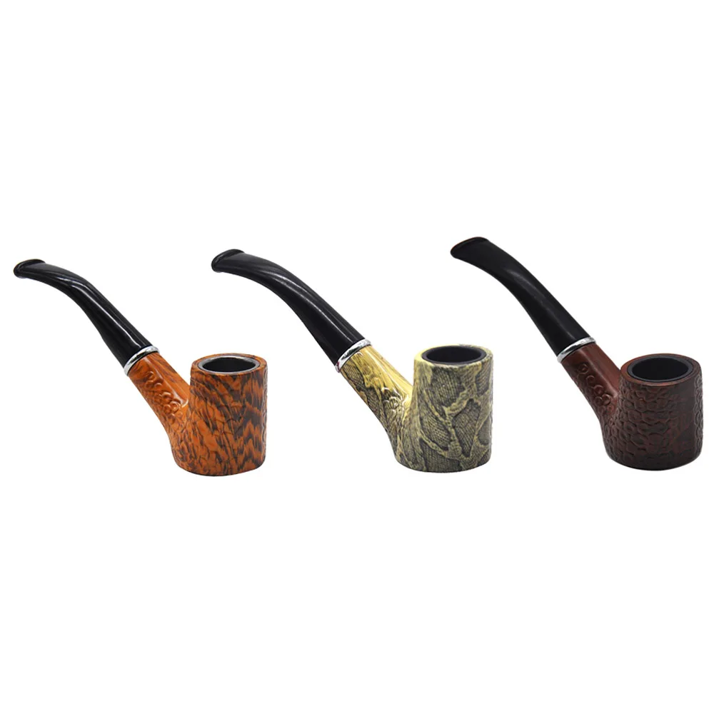 HORNET Классический Прочный ручной работы смолы табачная трубка металлическая чаша