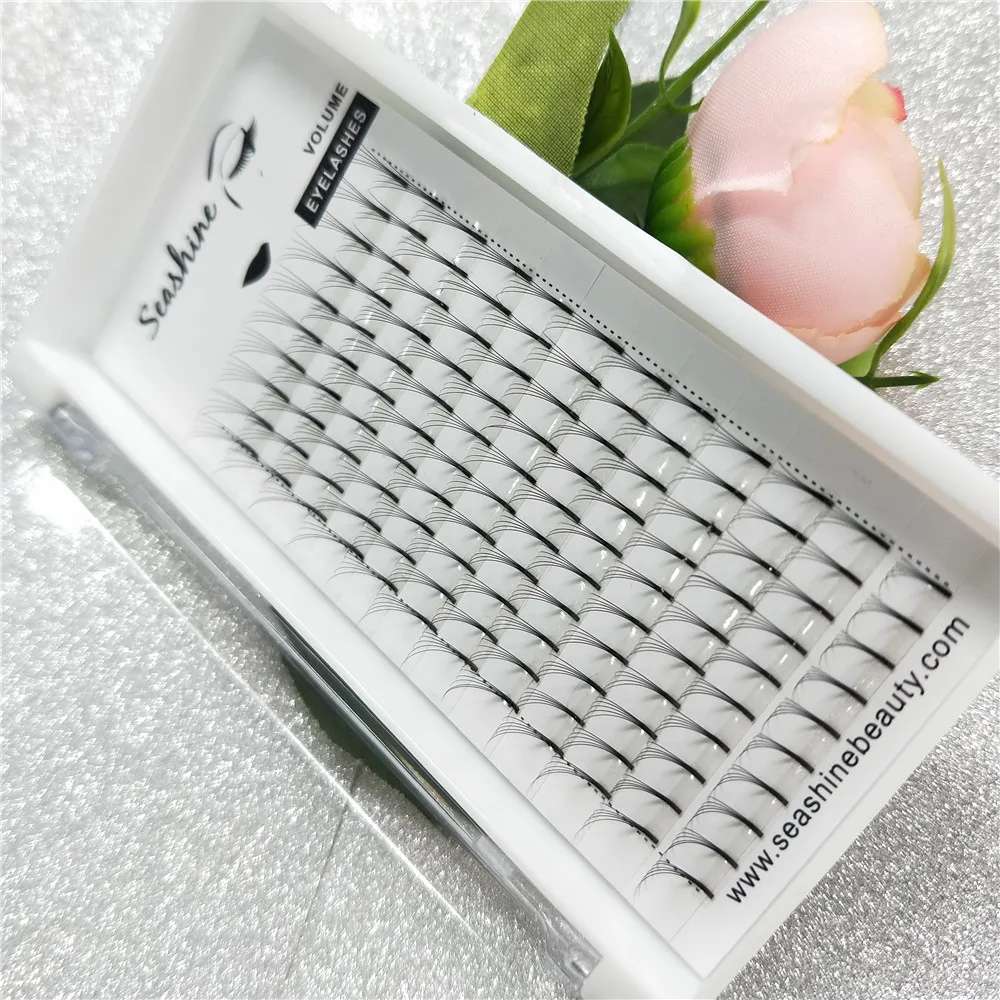 5D Lashes eyelash extension Handmade type 3D 4D 6D pre made volume fans 5d LAS free shipping | Красота и здоровье