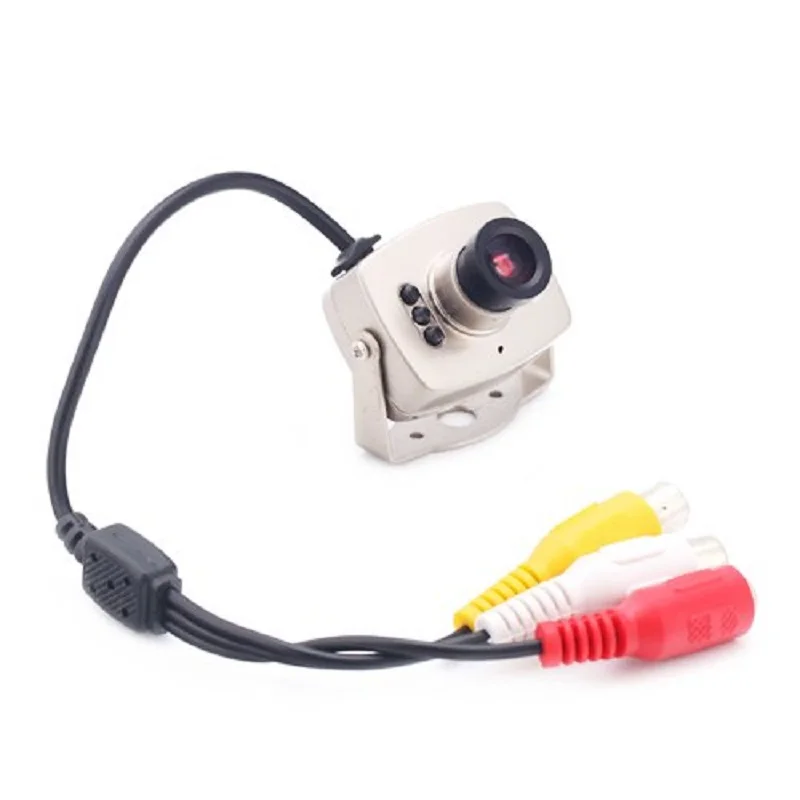 Cheap 700tvl Hd Mini CMOS CCTV Security Camera 6 LED Night Vision Wired Indoor Home Surveillance Cam With Audio | Безопасность и
