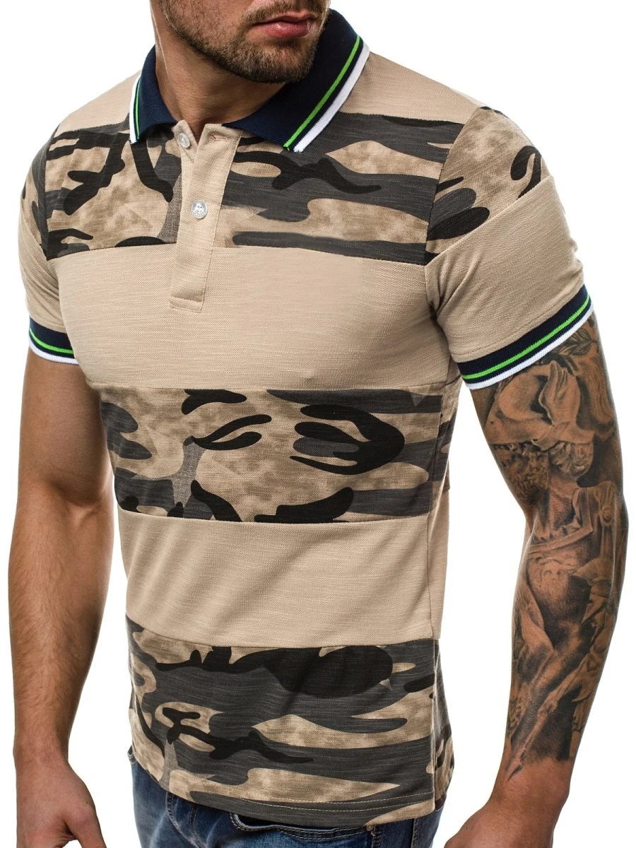 Мужская рубашка поло новинка 2020 летняя короткий рукав отложной воротник тонкие