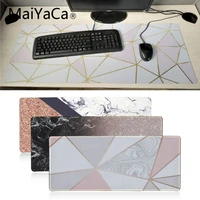 maiyaca cool rose gold marble keyboard mat desk mat durable desktop mousepad rubber professional gaming mouse pad computer
