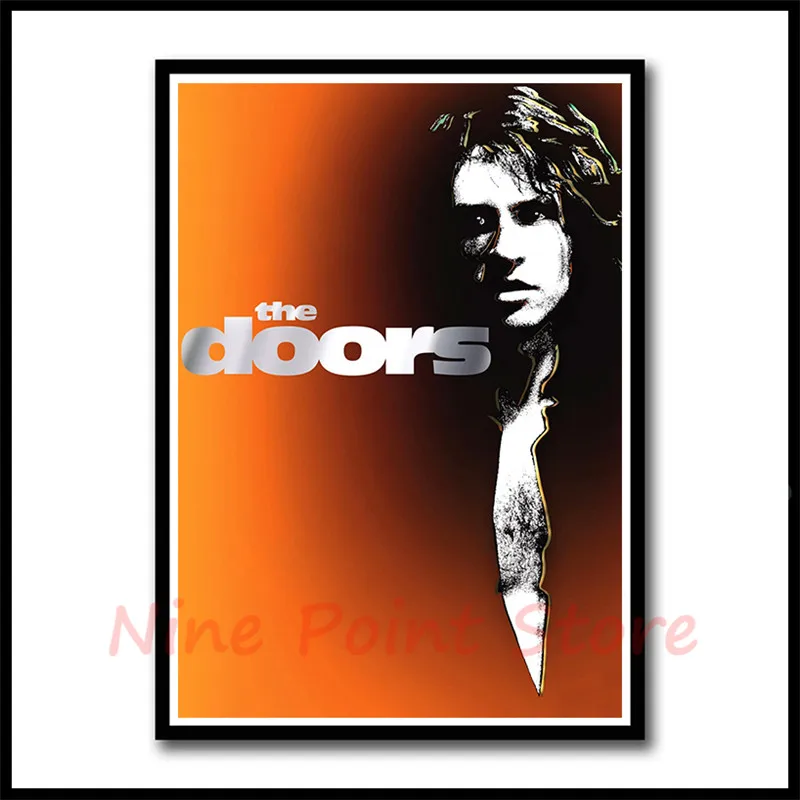 Двери, Jim Morrison, рок-группа, музыка, белая бумага с покрытием, плакаты, настенные Стикеры, домашний декор, Настенный декор, без рамки