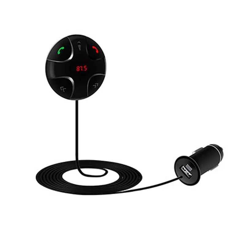 Беспроводной fm передатчик с автомобильным комплектом MP3 плеер USB поддержка SD TF
