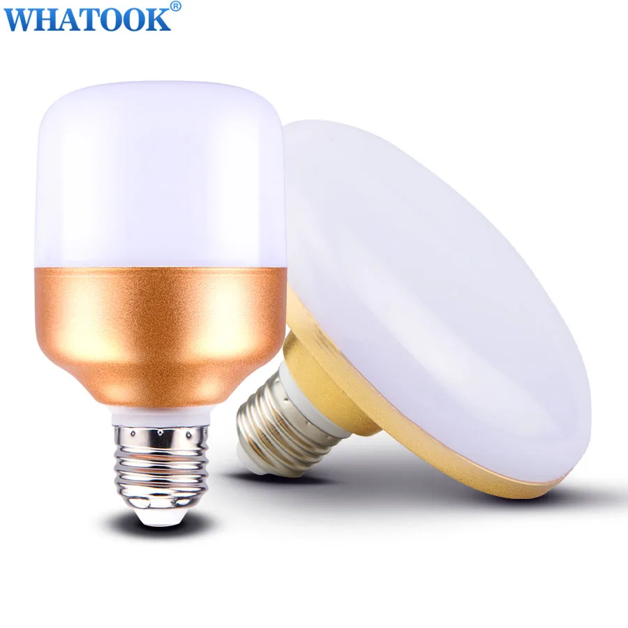 Светодиодная лампа E27 UFO 15W 20W 30W 40W 50W 60W Tri-proof 5730 Bombilla светодиодный Lamp 220V Spot