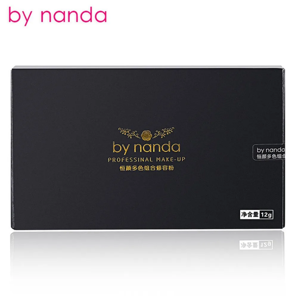 От Nanda Makeup 2 цвета хайлайтер пудра палитра для стрижки длительная косметика лица