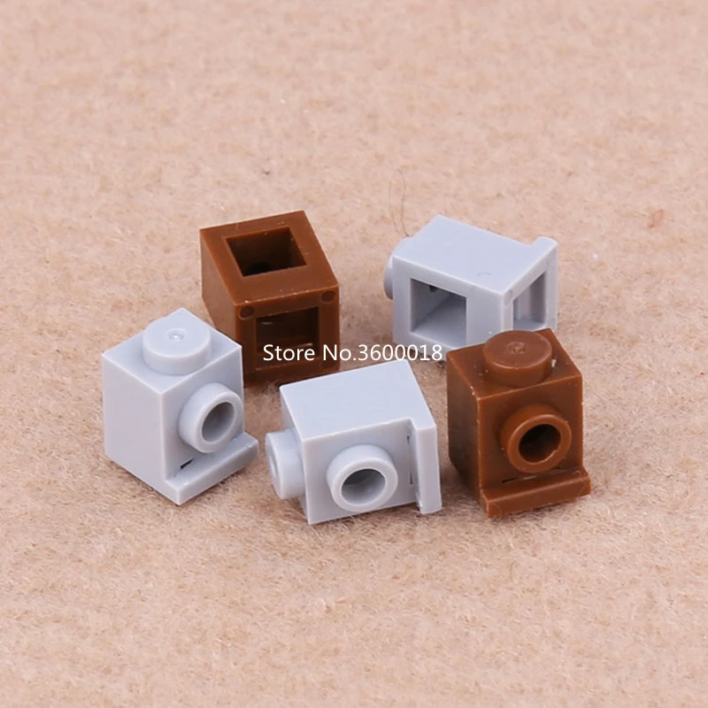 25 шт./лот DECOOL детали совместимы 4070 модифицированный 1x1 с фарой MOC Кирпичи Блоки
