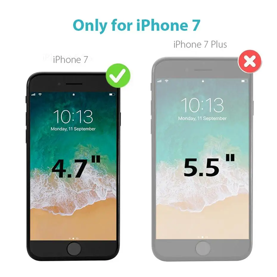 Чехол для аккумулятора Romoss 2800 мАч для iPhone 7, внешний аккумулятор, чехол для зарядки для iPhone7, чехол для зарядного устройства