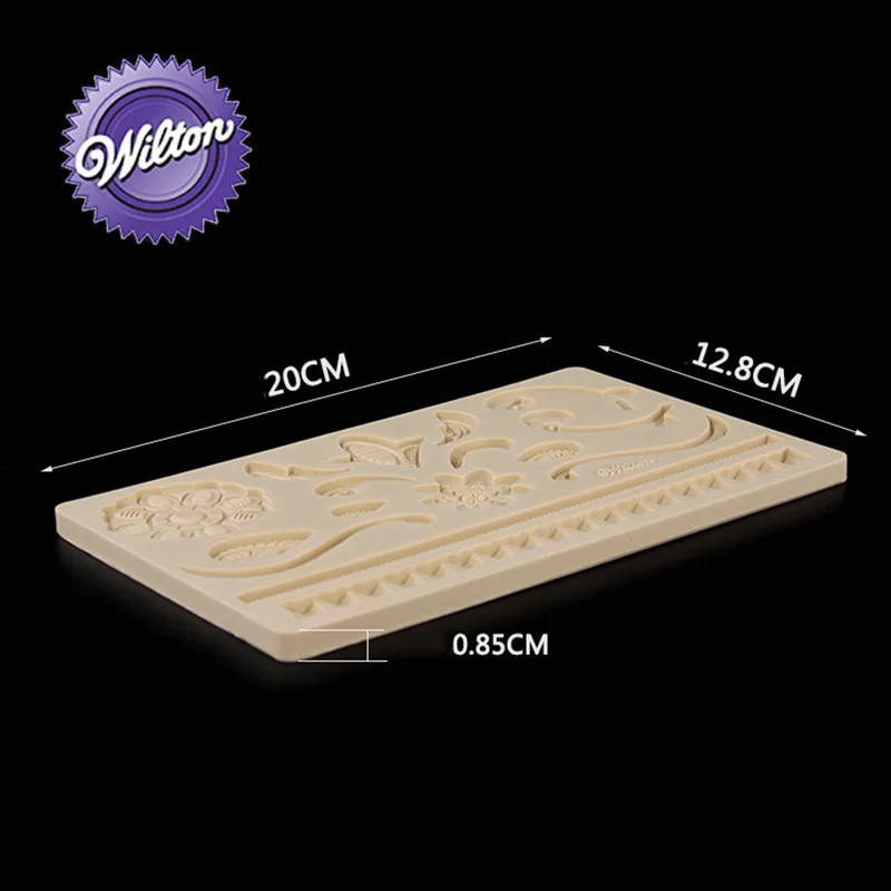 Вильтон Fondant (сахарная) и паста для жевательной резинки силиконовые формы