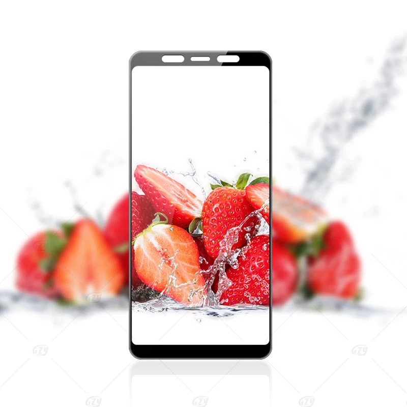 Защитное стекло закаленное для Samsung Galaxy J8 Plus/J8Plus/J8 + J810F|Защитные стёкла и плёнки