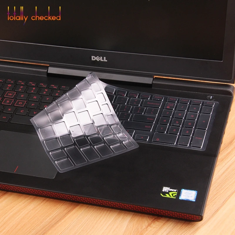 Защита для клавиатуры ноутбука клавиатура кожного покрова для Dell Inspiron 15 5577 3567 3565 3568 5000 5576 3580 7000 7559 5565 15,6 дюймов