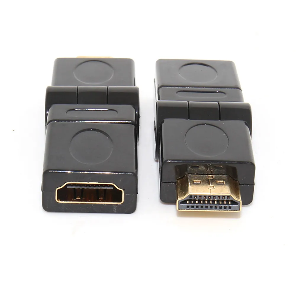 Заводская цена Binmer хит продаж HDMI 1 4 Угловой Тип штекер-гнездо 90 180 360 градусов