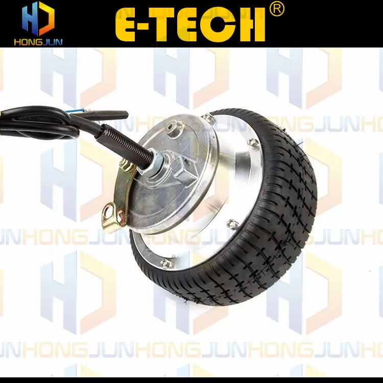 

ETECH 24 В, 36 В, 48 В, 200 Вт, 6-дюймовые барабанные тормоза с высоким крутящим моментом, 6-дюймовый редукторный двигатель