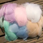 100 шт. 3-5 дюймов 6-12 см DIY окрашенное гусиное перо Радужное перо воздушный шар заполнить свадебное платье DIY декоративные аксессуары перья